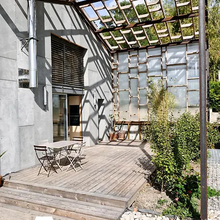 וילה Le Hangar Yacco & Tiny House - Garage Automobiles Revisite
